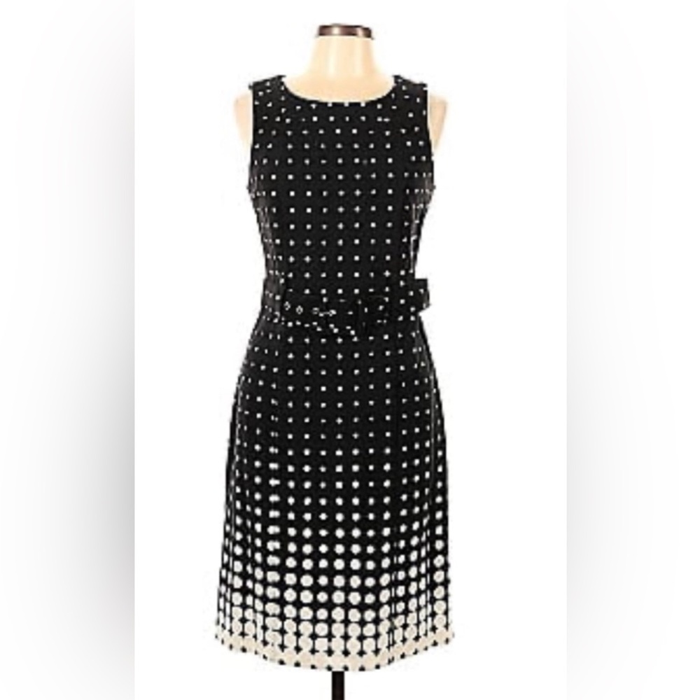 Black and White Poka Dot Dress